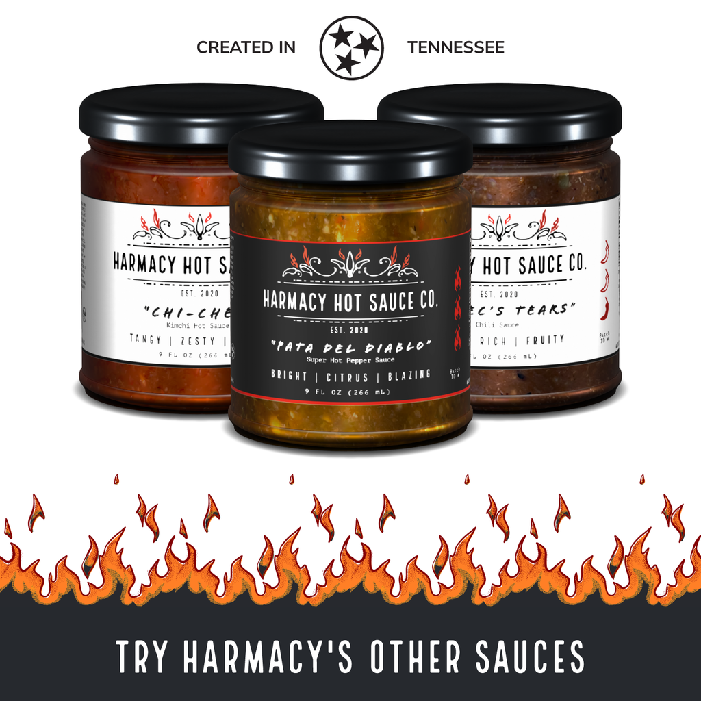 Brimstone Inferno - Extra Hot Roasted Red Pepper & Tahini (9oz)